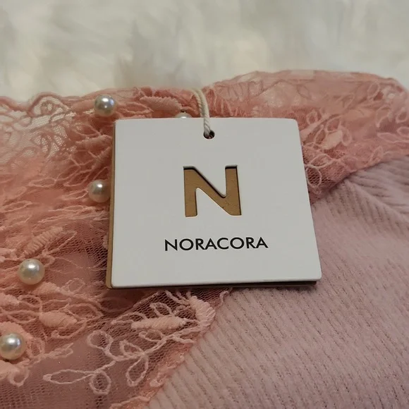 Nora Cora ladies lace & pearl sweater - Picture 9 of 10